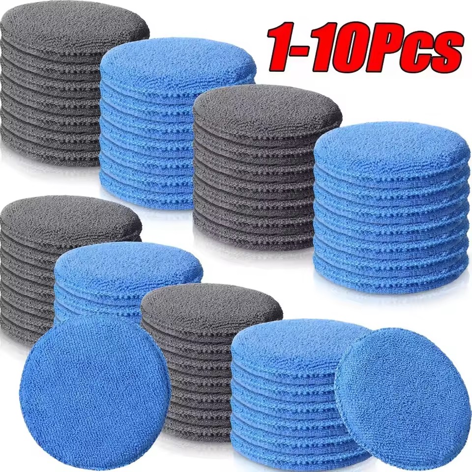 10/1 шт. Мягкие микрофибровые  – обзор и цена Wax Applicator Pad