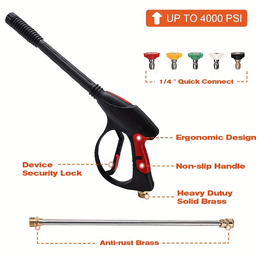 Пистолет для мойки автомобилей – обзор и цена Pressure Washer Foam Gun